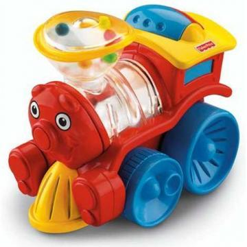 Fisher-Price - Brilliant Basics Locomotiva - Pret | Preturi Fisher-Price - Brilliant Basics Locomotiva