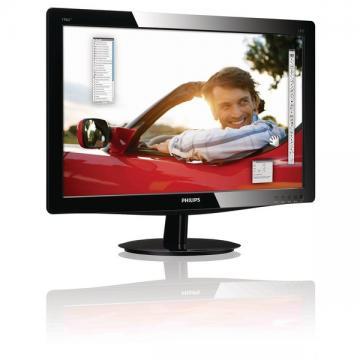 Monitoare LED Philips 196V3LSB, 18.5 inci, 1366 x 768, VGA, DVI - Pret | Preturi Monitoare LED Philips 196V3LSB, 18.5 inci, 1366 x 768, VGA, DVI