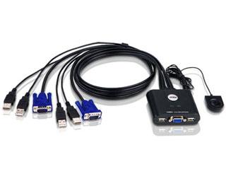 Distribuitor KVM USB 1/2, ATEN CS62U - Pret | Preturi Distribuitor KVM USB 1/2, ATEN CS62U