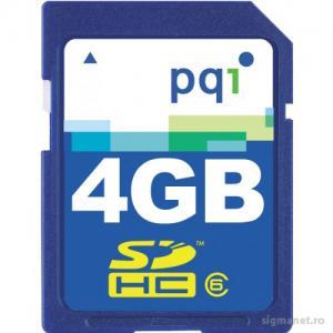 PQI Memorie 4GB Secure Digital HC, class 6 - Pret | Preturi PQI Memorie 4GB Secure Digital HC, class 6