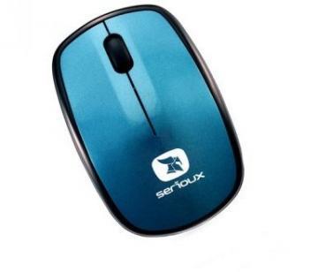 MOUSE WIRELESS SERIOUX DESIRE 455, RUBBER, 3D, DIAMOND BLUE, WDSR455N-DB - Pret | Preturi MOUSE WIRELESS SERIOUX DESIRE 455, RUBBER, 3D, DIAMOND BLUE, WDSR455N-DB