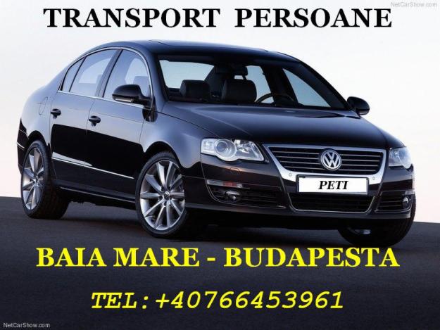 Transport persoane Baia Mare – Budapesta[aeroport, autogara]. - Pret | Preturi Transport persoane Baia Mare – Budapesta[aeroport, autogara].