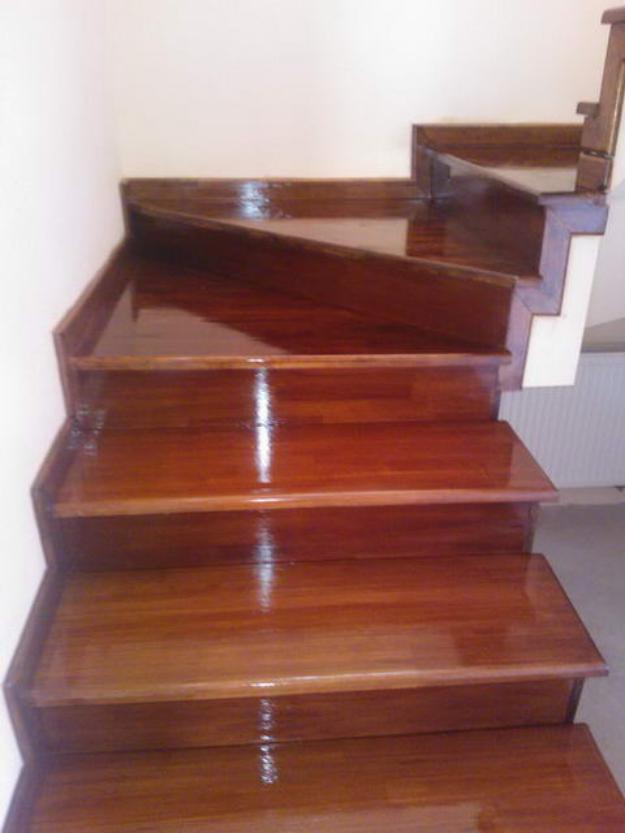 Trepte lemn masiv scari interior Timisoara - Pret | Preturi Trepte lemn masiv scari interior Timisoara