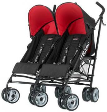 Carucior Gemeni Apollo Twin Sport - Red - Pret | Preturi Carucior Gemeni Apollo Twin Sport - Red