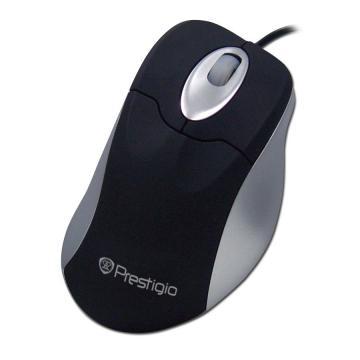 Mouse Prestigio PM41 optic USB black/silver - Pret | Preturi Mouse Prestigio PM41 optic USB black/silver