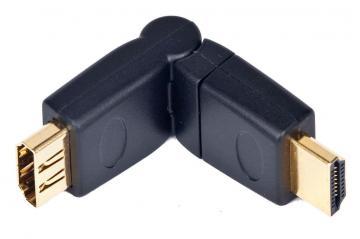 Adaptor HDMI M/T (180 grade) Gembird A-HDMI-FFL2 - Pret | Preturi Adaptor HDMI M/T (180 grade) Gembird A-HDMI-FFL2
