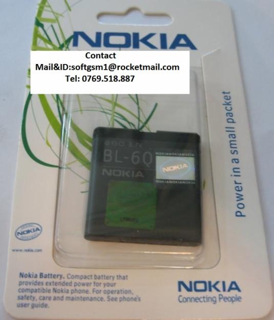 BATERIE NOKIA 6700 Classic ORIGINALA SIGILATA BL-6Q - Pret | Preturi BATERIE NOKIA 6700 Classic ORIGINALA SIGILATA BL-6Q