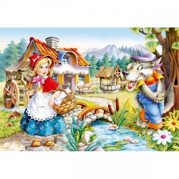 PUZZLE SCUFITA ROSIE 260 PIESE CASTORLAND - Pret | Preturi PUZZLE SCUFITA ROSIE 260 PIESE CASTORLAND