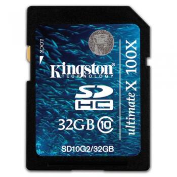 Memorie Kingston SDHC 32GB Class 10 - SD10G2/32GB - Pret | Preturi Memorie Kingston SDHC 32GB Class 10 - SD10G2/32GB