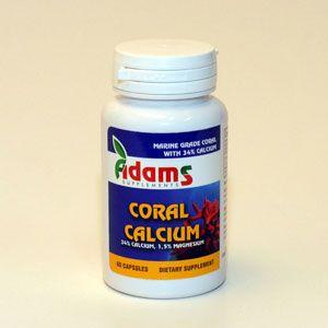 Calciu Coral 500mg *30cps - Pret | Preturi Calciu Coral 500mg *30cps