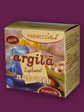Argila Supliment Alimentar 21*5 gr - Pret | Preturi Argila Supliment Alimentar 21*5 gr