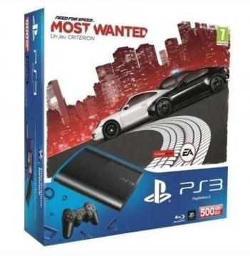 CONSOLA SONY PS3 SLIM AND LITE 500GB + NFS MOST WANTED, SO-9283942 - Pret | Preturi CONSOLA SONY PS3 SLIM AND LITE 500GB + NFS MOST WANTED, SO-9283942