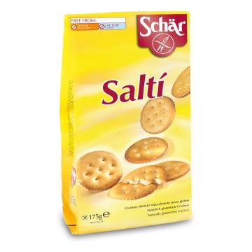 Biscuiti sarati fara gluten Dr Schar Salti x 60g - Pret | Preturi Biscuiti sarati fara gluten Dr Schar Salti x 60g