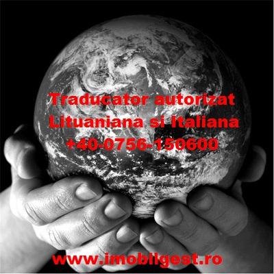 Traduceri autorizate lituaniana, italiana - Pret | Preturi Traduceri autorizate lituaniana, italiana