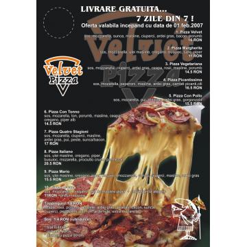 Velvet Pizza - Pret | Preturi Velvet Pizza