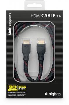 Cablu HDMI 1.4, Ultra High Definition, 2160p, 2m, Bigben (BB288339) - Pret | Preturi Cablu HDMI 1.4, Ultra High Definition, 2160p, 2m, Bigben (BB288339)