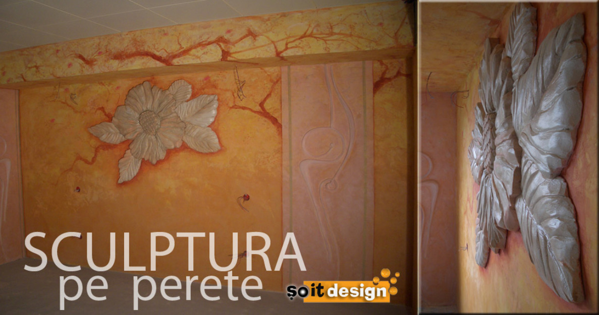 Decor pictura si sculptura aplicata pe perete - Pret | Preturi Decor pictura si sculptura aplicata pe perete