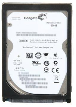 HDD SEAGATE Momentus Thin 250GB ST250LT020 - Pret | Preturi HDD SEAGATE Momentus Thin 250GB ST250LT020