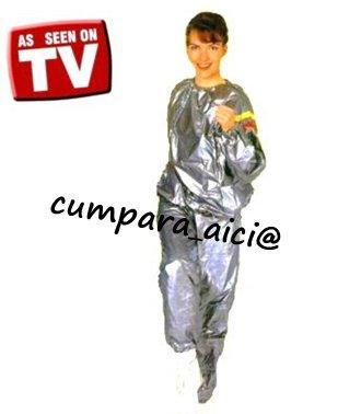 SAUNA SUIT - costum de slabit cu efect de sauna - Pret | Preturi SAUNA SUIT - costum de slabit cu efect de sauna