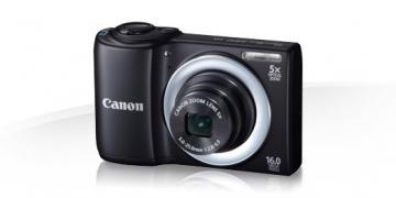 Camera foto Canon PowerShot A810 Black, 16 MP, CCD, 5x zoom optic, AJ6180B002AA - Pret | Preturi Camera foto Canon PowerShot A810 Black, 16 MP, CCD, 5x zoom optic, AJ6180B002AA