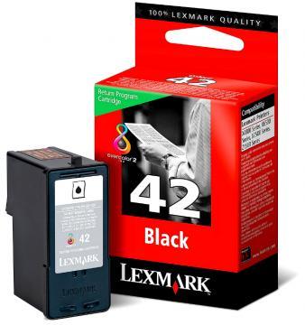 Cartus cerneala Lexmark 18Y0142E nr.42 Negru - Pret | Preturi Cartus cerneala Lexmark 18Y0142E nr.42 Negru