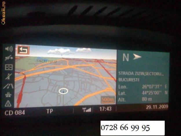 DVD navigatie BMW E90, E81, E60 harti 2011 - Pret | Preturi DVD navigatie BMW E90, E81, E60 harti 2011