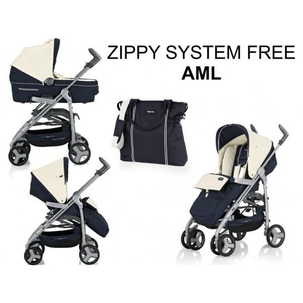 Carucior 3 in 1 pentru copii Zippy System Free - Pret | Preturi Carucior 3 in 1 pentru copii Zippy System Free