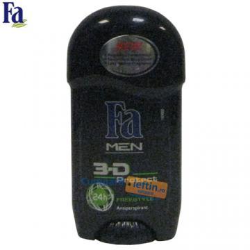 Deodorant stick Fa 3D Protect Freestyle 50 ml - Pret | Preturi Deodorant stick Fa 3D Protect Freestyle 50 ml