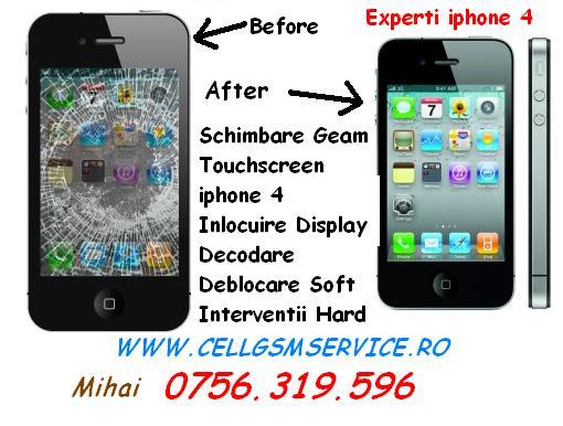 REPARATII IPHONE 4 3G 3GS ONN OFF SERVICE IPHONE 3G 3GS 4 mihai 0756319596-Bucuresti Sect - Pret | Preturi REPARATII IPHONE 4 3G 3GS ONN OFF SERVICE IPHONE 3G 3GS 4 mihai 0756319596-Bucuresti Sect