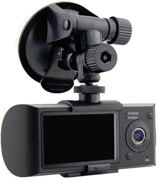 Camera video auto dubla cu GPS, ideala scoala de soferi - Pret | Preturi Camera video auto dubla cu GPS, ideala scoala de soferi