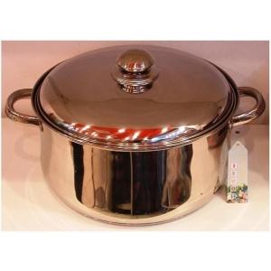 Cratita din inox cu capac capacitate 10 litri Grunberg GR1928 - Pret | Preturi Cratita din inox cu capac capacitate 10 litri Grunberg GR1928