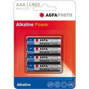 Agfa alkaline power set 4 baterii 1.5 v lr03 aaa - Pret | Preturi Agfa alkaline power set 4 baterii 1.5 v lr03 aaa
