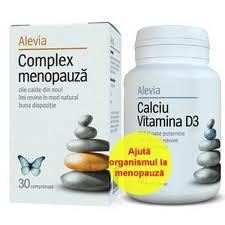 Alevia Set Complex Menopauza *30cpr + Calciu D3 *40cpr - Pret | Preturi Alevia Set Complex Menopauza *30cpr + Calciu D3 *40cpr