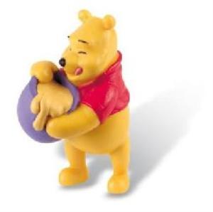 Bullyland - Figurina Pooh cu vasul de miere - Pret | Preturi Bullyland - Figurina Pooh cu vasul de miere