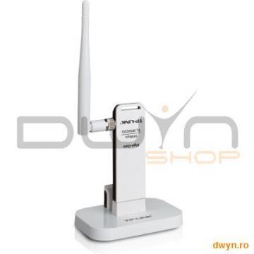 Placa Retea Wireless USB 54Mbps, High Gain, Atheros chipset, antena detasabila 4dBi, prelungitor USB - Pret | Preturi Placa Retea Wireless USB 54Mbps, High Gain, Atheros chipset, antena detasabila 4dBi, prelungitor USB