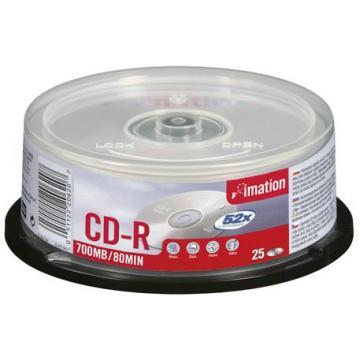 CD-R Imation, 52x, 700 MB, 80 min, 25 bucati/cake - Pret | Preturi CD-R Imation, 52x, 700 MB, 80 min, 25 bucati/cake
