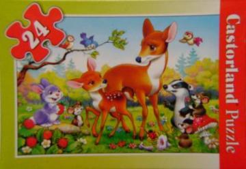 Puzzle Castorland 24 mini Bambi - Pret | Preturi Puzzle Castorland 24 mini Bambi