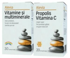 Alevia Vitamine si Multiminerale *30cpr + Propolis Vitamina C *20cpr - Pret | Preturi Alevia Vitamine si Multiminerale *30cpr + Propolis Vitamina C *20cpr