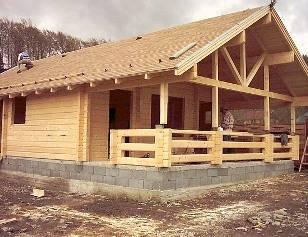 Casa de lemn 7x5m - Pret | Preturi Casa de lemn 7x5m
