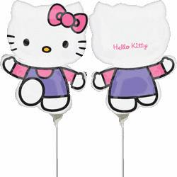 Balon folie metalizata minishape HELLO KITTY - Pret | Preturi Balon folie metalizata minishape HELLO KITTY