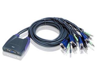 Distribuitor KVM USB 1/4, ATEN Petite CS64U - Pret | Preturi Distribuitor KVM USB 1/4, ATEN Petite CS64U