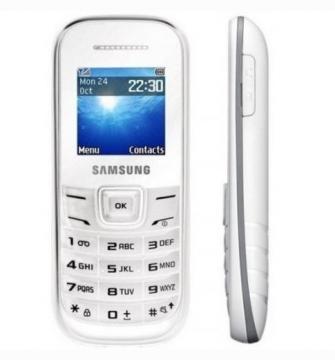 Telefon mobil Samsung Dual SIM E1202 White, SAME1202WHT - Pret | Preturi Telefon mobil Samsung Dual SIM E1202 White, SAME1202WHT
