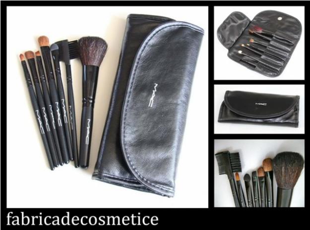 TRUSA PROFESIONALA 7 PENSULE MAKE-UP MAC !! - Pret | Preturi TRUSA PROFESIONALA 7 PENSULE MAKE-UP MAC !!