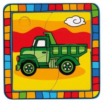 Puzzle lemn Camion - Pret | Preturi Puzzle lemn Camion