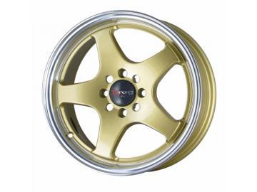 Drag Wheels DR24 Gold Machined Lip Janta - Pret | Preturi Drag Wheels DR24 Gold Machined Lip Janta