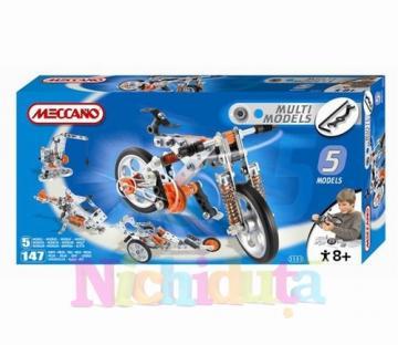 Set MECCANO 5 modele - motocicleta cu am - Pret | Preturi Set MECCANO 5 modele - motocicleta cu am