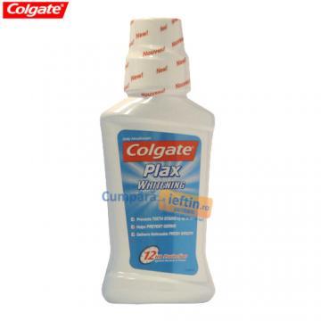 Apa de gura Colgate Plax Whitening 250ml - Pret | Preturi Apa de gura Colgate Plax Whitening 250ml