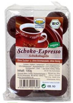 Bomboane bio cu ciocolata espresso - Pret | Preturi Bomboane bio cu ciocolata espresso