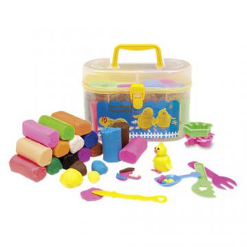 Set cadou plastilina in cutie cu maner - Pret | Preturi Set cadou plastilina in cutie cu maner