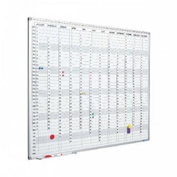 Planner anual, vertical, 60 x 90 cm, profil aluminiu SL, SMIT - Pret | Preturi Planner anual, vertical, 60 x 90 cm, profil aluminiu SL, SMIT